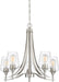 Quoizel TWE5005BN Towne Five Light Chandelier, Brushed Nickel Alternate Image 3.jpg