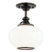 Hudson Valley 9809F-OB Canton One Light Semi Flush Mount, Old Bronze Alternate Image.jpg