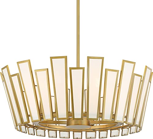 Minka-Lavery 2675-695 Ricochet Five Light Pendant, Soft Brass Alternate Image.jpg
