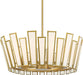 Minka-Lavery 2675-695 Ricochet Five Light Pendant, Soft Brass Alternate Image.jpg