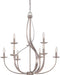 Quoizel SER5009IF Serenity Nine Light Chandelier, Italian Fresco Alternate Image.jpg