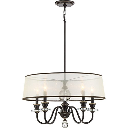 Quoizel CRY5005PN Ceremony Five Light Chandelier, Palladian Bronze Alternate Image 4.jpg