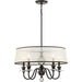 Quoizel CRY5005PN Ceremony Five Light Chandelier, Palladian Bronze Alternate Image 4.jpg