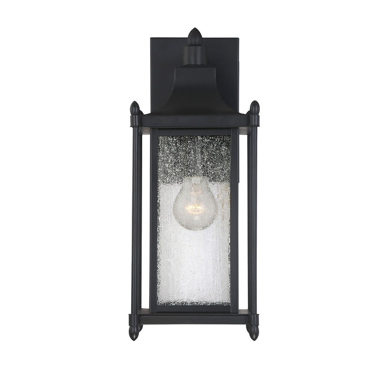 Savoy House 5-3451-BK One Light Wall Mount, Black (2)