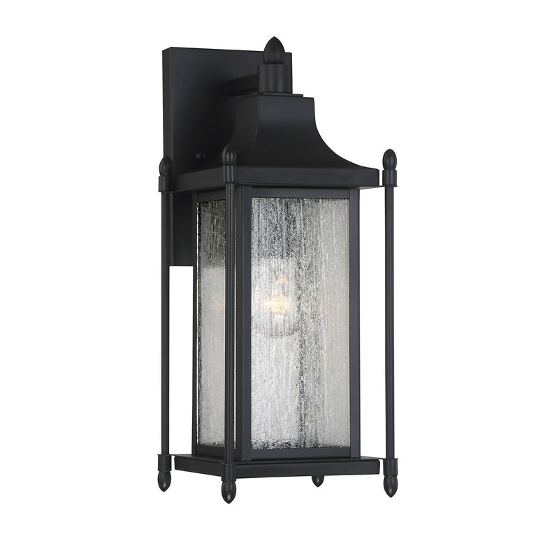 Savoy House 5-3451-BK One Light Wall Mount, Black (4)