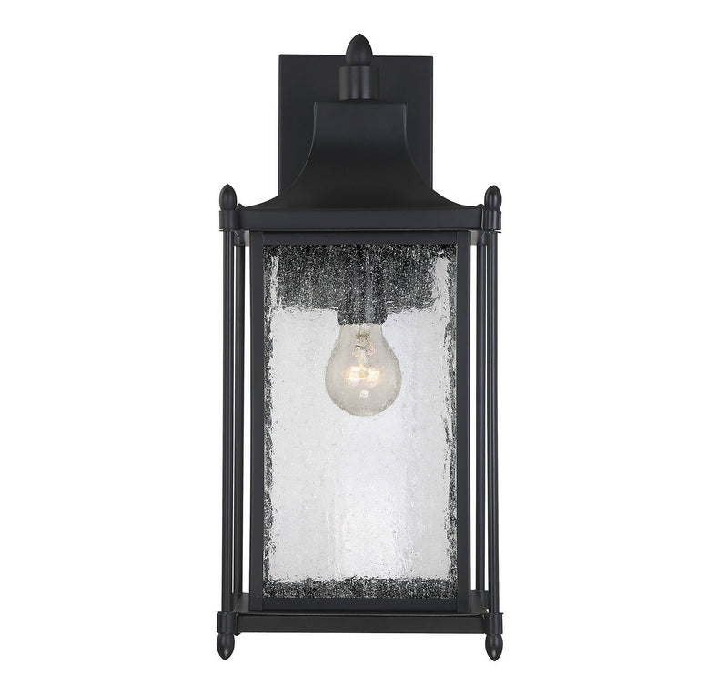 Savoy House 5-3452-BK One Light Wall Mount, Black (2)