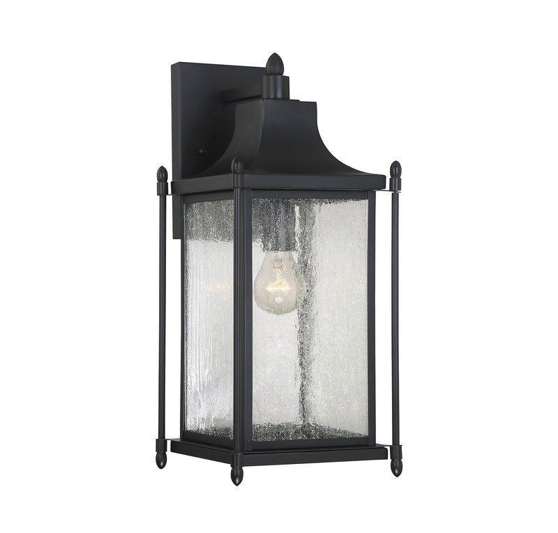 Savoy House 5-3452-BK One Light Wall Mount, Black (4)