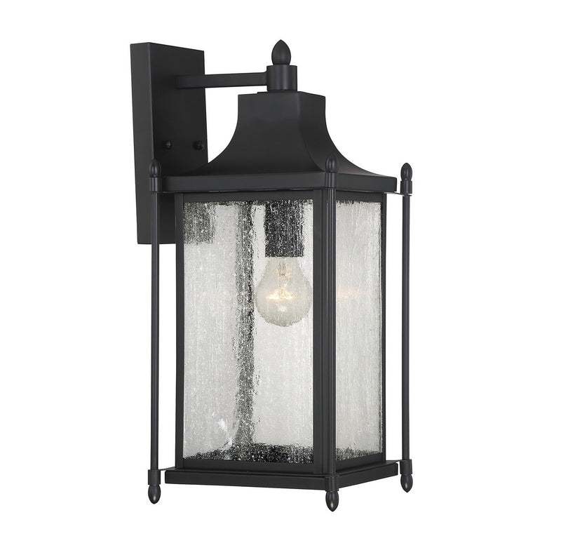 Savoy House 5-3452-BK One Light Wall Mount, Black (5)