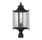 Savoy House 5-3454-BK One Light Post Lantern, Black (3)