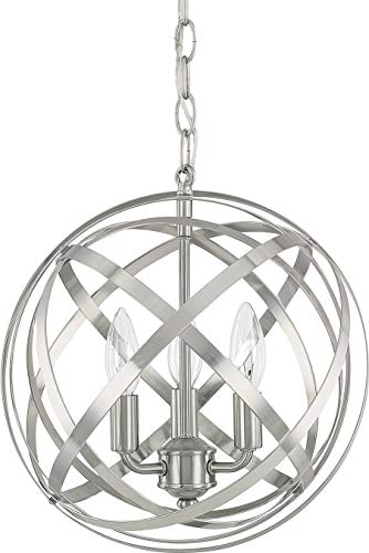 Capital Lighting 4233BN Axis Three Light Pendant, Brushed Nickel Alternate Image.jpg