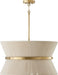 Capital Lighting 341281NP Cecilia Eight Light Pendant, Bleached Natural Rope and Patinaed Brass Alternate Image 4.jpg