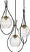 Minka-Lavery 1533-726 Cody Three Light Pendant, Coal And Soft Brass Alternate Image.jpg