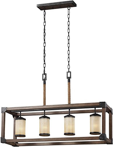 Generation Lighting 6613304EN3-846 Dunning Four Light Island Pendant, Stardust Alternate Image.jpg