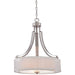 Minka-Lavery 4104-84 Parsons Studio Three Light Pendant, Brushed Nickel Alternate Image.jpg