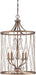 Minka-Lavery 4405-581 West Liberty Five Light Pendant, Olympus Gold Alternate Image 2.jpg