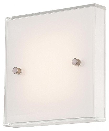 George Kovacs P1141-084-L Framework LED Wall Sconce, Brushed Nickel Alternate Image.jpg