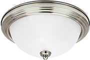 Generation Lighting 77063EN3-962 Geary One Light Flush Mount, Brushed Nickel Alternate Image.jpg