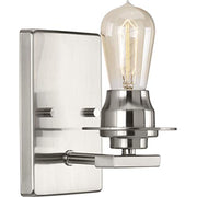Progress P300008-009 Debut Collection One-Light Brushed Nickel Farmhouse Bath Vanity Light Alternate Image.jpg