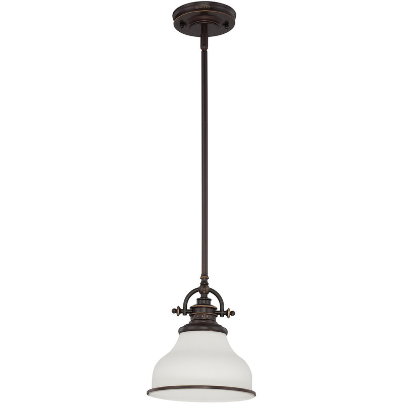 Quoizel GRT1508PN Grant One Light Mini Pendant, Palladian Bronze Alternate Image 3.jpg