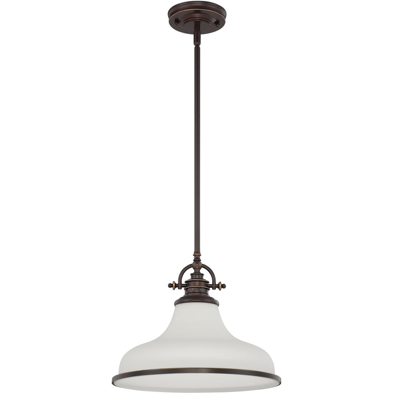 Quoizel GRT2814PN Grant One Light Pendant, Palladian Bronze Alternate Image 2.jpg