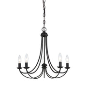 Quoizel MRN5005IB Mirren Five Light Chandelier, Imperial Bronze Main Image.jpg
