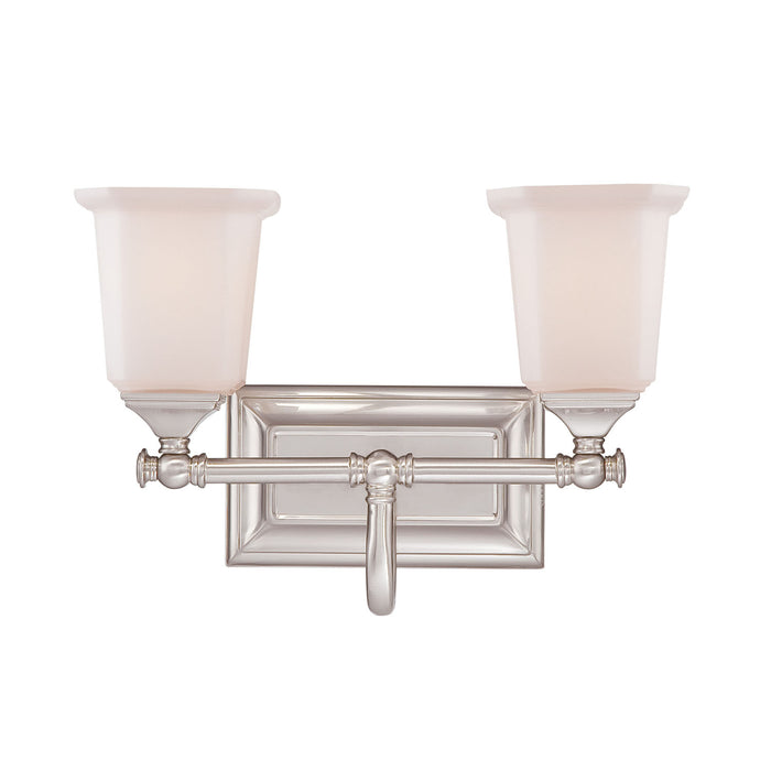 Quoizel NL8602BN Nicholas Two Light Bath Fixture, Brushed Nickel Main Image.jpg