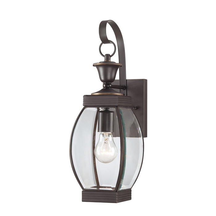 Quoizel OAS8406Z Oasis One Light Outdoor Wall Lantern, Medici Bronze Main Image.jpg