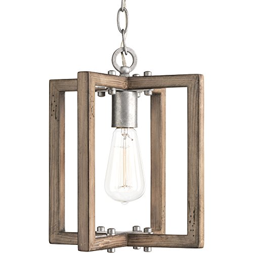 Progress P5317-141 Turnbury Collection One-Light Galvanized Finish Coastal Mini-Pendant Light Alternate Image.jpg