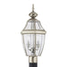 Generation Lighting 8229-965 Lancaster Two Light Outdoor Post Lantern, Antique Brushed Nickel Alternate Image.jpg