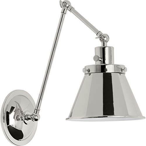 Progress P710095-104 Hinton Collection Polished Nickel Swing Arm Wall Light Alternate Image.jpg