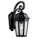 Kichler 9033BKT Courtyard One Light Outdoor Wall Mount, Textured Black Alternate Image.jpg