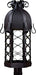 Minka-Lavery 9246-1-66-PL Montalbo One Light Outdoor Post Mount, Coal Alternate Image 2.jpg