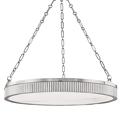 Hudson Valley 532-PN Lynden Eight Light Pendant, Polished Nickel Alternate Image.jpg