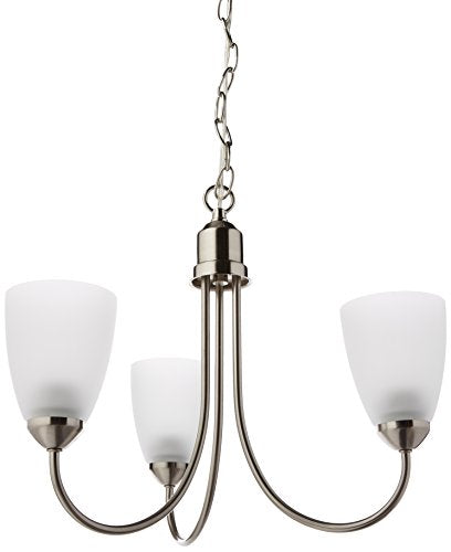 Progress P4440-09 Gather Collection Three-Light Brushed Nickel Etched Glass Traditional Chandelier Light Alternate Image.jpg