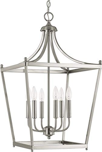 Capital Lighting 9552BN Stanton Six Light Foyer Pendant, Brushed Nickel Alternate Image.jpg