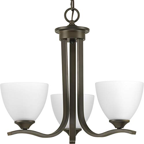 Progress P400062-020 Laird Collection Three-Light Antique Bronze Etched Glass Traditional Chandelier Light Alternate Image.jpg