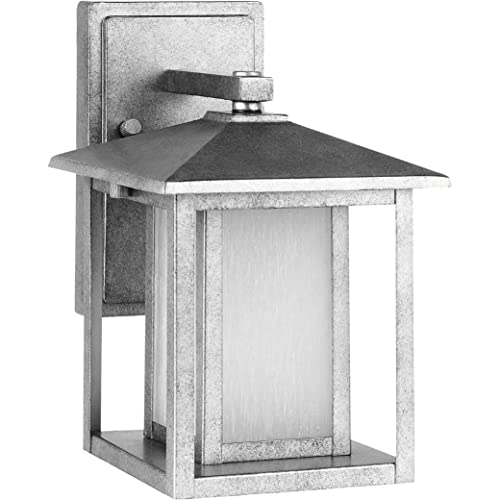 Generation Lighting 8902997S-57 Hunnington LED Outdoor Wall Lantern, Weathered Pewter Alternate Image.jpg