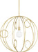 Mitzi H485701M-AGB Alanis One Light Pendant, Aged Brass Alternate Image.jpg