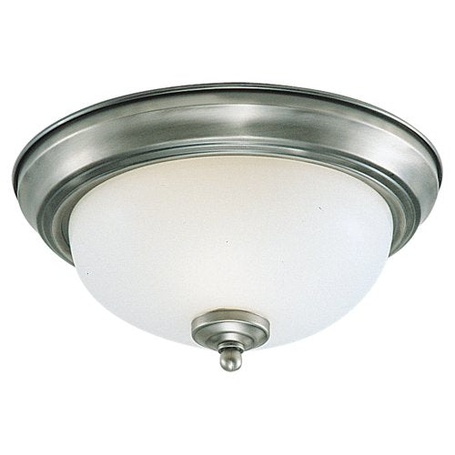 Generation Lighting 77065-962 Geary Three Light Flush Mount, Brushed Nickel Alternate Image.jpg