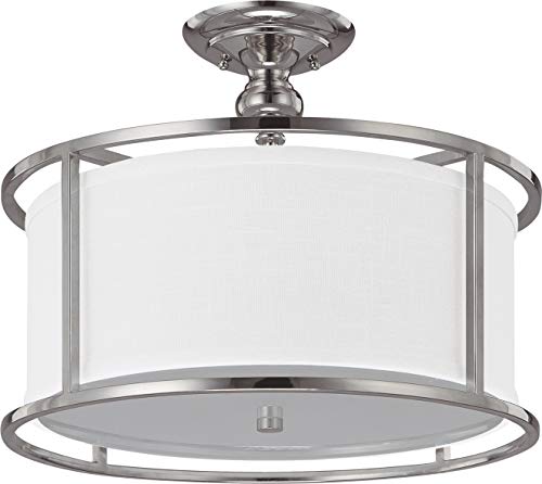 Capital Lighting 3914PN-459 Midtown Three Light Semi-Flush Mount, Polished Nickel Alternate Image.jpg