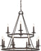 Quoizel VYR5012ML Voyager 12 Light Chandelier, Malaga Alternate Image 3.jpg