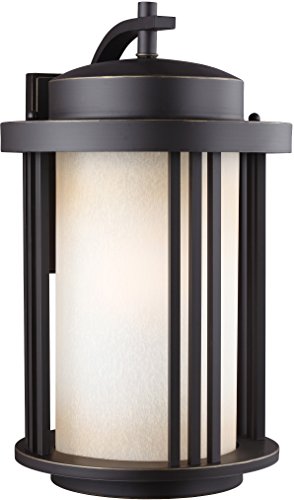 Generation Lighting 8847901-71 Crowell One Light Outdoor Wall Lantern, Antique Bronze Alternate Image.jpg