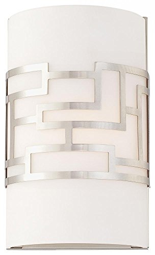 George Kovacs P195-084 Alecia's Necklace One Light Wall Sconce, Brushed Nickel Alternate Image.jpg