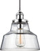 Visual Comfort Studio P1349PN Baskin One Light Pendant, Polished Nickel Alternate Image.jpg