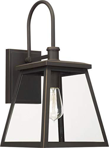 Capital Lighting 926812OZ Belmore One Light Outdoor Wall Lantern, Oiled Bronze Alternate Image.jpg