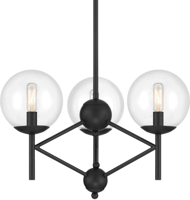 Minka-Lavery 2796-66A Auresa Three Light Pendant, Coal Alternate Image.jpg