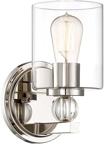 Minka-Lavery 3071-613 Studio 5 One Light Bath, Polished Nickel Alternate Image.jpg