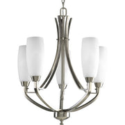 Progress P4436-09 Wisten Collection Five-Light Brushed Nickel Etched Glass Modern Chandelier Light Alternate Image.jpg