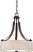 Minka-Lavery 4104-172 Parsons Studio Three Light Pendant, Smoked Iron Alternate Image.jpg