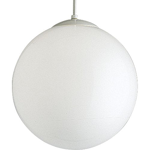 Progress P4406-29 Opal Globes Collection One-Light White Glass Modern Pendant Light Alternate Image.jpg